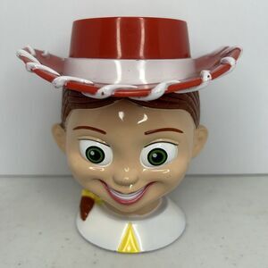 Disney Pixar Toy Story JESSE JESSIE Plastic Flip Lid Mug Cup Disney On Ice‎